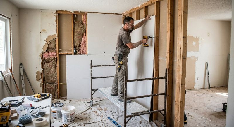 Drywall Renovation in Kansas City, KS
